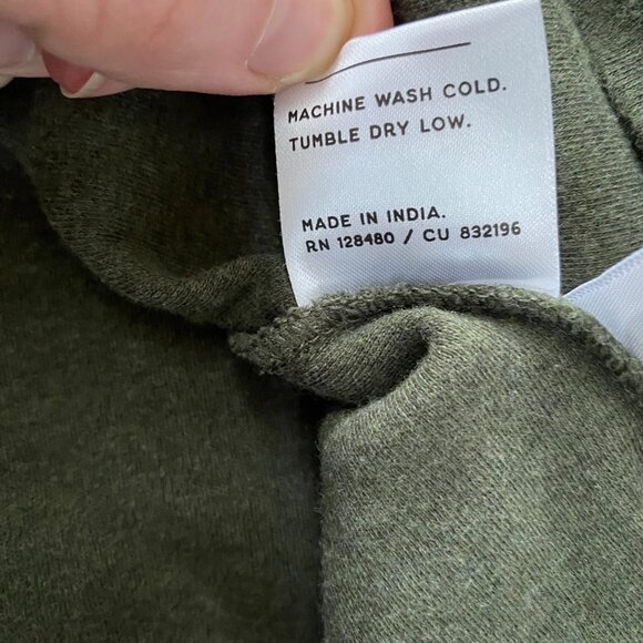 Pact Womens Organic Cotton Airplane Blazer Sz XXL Green Jacket Relaxed Casual - Picture 5 of 8